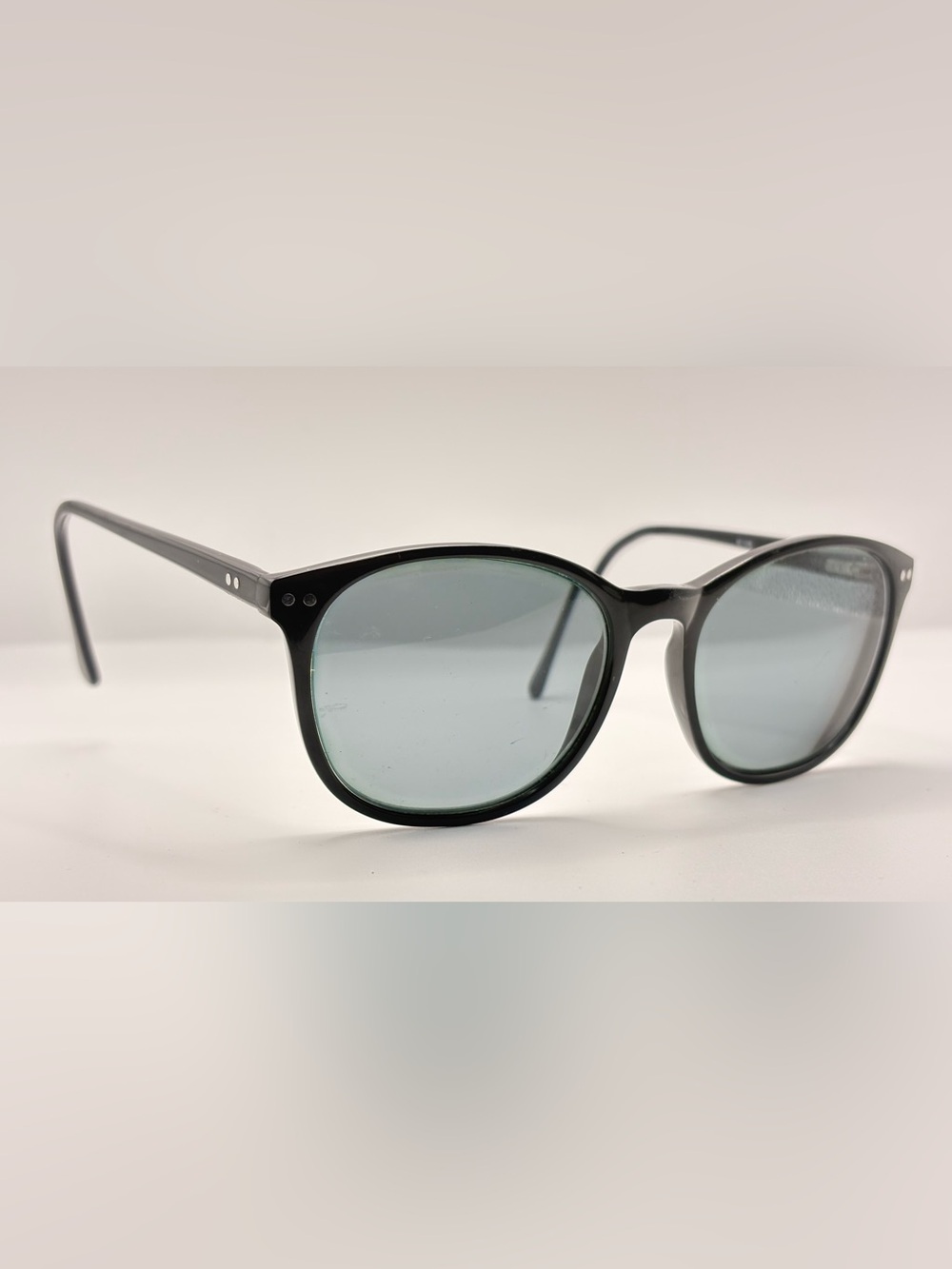 M106 Black Oval Sunglasses Frames Only